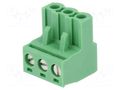 Connector: pluggable terminal block; plug; female; MSTB; 12A; 250V PHOENIX CONTACT MSTB2.5/3-ST-5.08