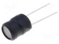 Inductor: wire; THT; 1mH; 500mA; 1.81Ω; ±10%; Body dim: Ø9.5x11.5mm FERROCORE COIL0810-1