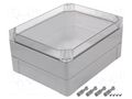 Enclosure: multipurpose; X: 270mm; Y: 340mm; Z: 165mm; INDUSTRIAL ELEKTRO-PLAST NASIELSK EPN-2726-01