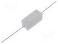 Resistor: power; cement; THT; 33kΩ; 5W; ±5%; Ø0.8x35mm; 9.5x9.5x22mm SR PASSIVES CRL5W-33K