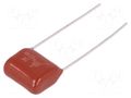 Capacitor: polyester; 220nF; 250VDC; 10mm; ±10%; 12x7x11mm; MKT SR PASSIVES MPEM-220N/250