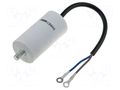 Capacitor: polypropylene; motors, run; 10uF; 450V; Ø35x65mm; ±5% SR PASSIVES CBB60G-10/450