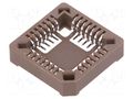 Socket: integrated circuits; PLCC28; phosphor bronze; tinned; 1A NINIGI PLCC-28SMD
