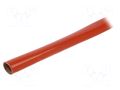 Insulating tube; fiberglass; brick red; -60÷250°C; Øint: 10mm FAVIER SCS4KV-10.0-RB-10