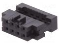 Connector: IDC; plug; female; PIN: 8; Minitek; IDC; for ribbon cable AMPHENOL COMMUNICATIONS SOLUTIONS 89361-708LF