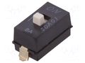 Switch: DIP-SWITCH; Poles number: 1; OFF-ON; 0.025A/24VDC; Pos: 2 C&K SDA01H1SBD