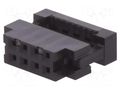 Connector: IDC; plug; female; PIN: 8; Minitek; IDC; for ribbon cable AMPHENOL COMMUNICATIONS SOLUTIONS 89361-108LF