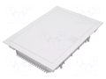 Enclosure: for modular components; IP30; plaster embedded; white ELEKTRO-PLAST NASIELSK EPN-2002-00