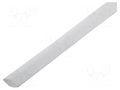 Heat shrink sleeve; glueless; 2: 1; 9.5mm; L: 1m; white; polyolefine CYG/KTG CB-HFT9.5/1M-WH