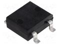 Bridge rectifier: single-phase; Urmax: 1kV; If: 1.5A; Ifsm: 50A; DFS VISHAY DFL1510S-E3/77