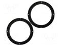 Spacer ring; MDF; 200mm; Audi; impregnated; 2pcs. BASSER D.MDF.AUDI02