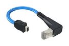 ENET CORD, IX A PLUG-R/A RJ45 PLUG/19.7" ND9ACH250AL