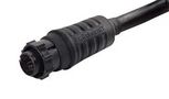 CIRCULAR CONNECTOR, PLUG, 6POS, CABLE EN3C6MX