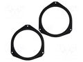Spacer ring; MDF; 165mm; Opel; impregnated; 2pcs. BASSER D.MDF.OPEL02