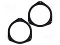 Spacer ring; MDF; 165mm; Opel; impregnated; 2pcs. BASSER D.MDF.OPEL02