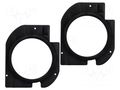 Spacer ring; MDF; 165mm; Škoda; impregnated; 2pcs. BASSER D.MDF.SKODA04