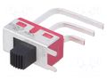 Switch: slide; Pos: 2; SPDT; 6A/120VAC; 6A/28VDC; ON-ON; THT; 1000 C&K 1101M2S3AV2QE2