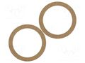 Spacer ring; MDF; 130mm; 2pcs. BASSER MDF.UNI17