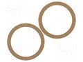 Spacer ring; MDF; 165mm; 2pcs. BASSER MDF.UNI09