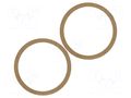 Spacer ring; MDF; 165mm; 2pcs. BASSER MDF.UNI06