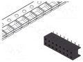 Connector: wire-board; socket; female; PIN: 16; Minitek; 2A; SMT AMPHENOL COMMUNICATIONS SOLUTIONS 55510-316TRLF/C