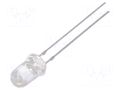 LED; UV; 15°; 20mA; 380÷390nm; 3÷3.8VDC; THT OPTOSUPPLY OSV3SL5111A