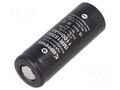 Re-battery: Li-Ion; 18500; 3.7V; 1100mAh; Ø18.5x50mm; 10A KEEPPOWER ACCU-IMR18500