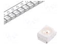 LED; yellow green; SMD; 3528,PLCC2; 9÷18mcd; 2.2÷2.6VDC; 120°; 20mA BROADCOM (AVAGO) HSMG-A100-K72J2