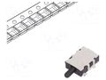 Switch: detecting; Pos: 2; SPST-NO; 0.1A/12VDC; Leads: for PCB; SDS C&K SDS001R
