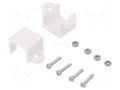 Bracket; white; plastic; 2pcs. DFROBOT DF-FIT0160