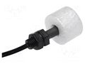 Sensor: liquid level; -20÷90°C; OUT: SPST-NO; cables; 0.5A; 10W MEDER LS01-1A66-PP-500W
