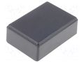 Enclosure: multipurpose; X: 48mm; Y: 68mm; Z: 25mm; ABS; black MASZCZYK KM-27C