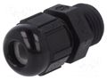 Cable gland; PG7; IP68; polyamide; black; SKINTOP®; SKINTOP® STR LAPP LP-53015300