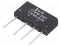 Bridge rectifier: single-phase; Urmax: 160V; If: 5A; Ifsm: 150A DIOTEC SEMICONDUCTOR B80C5000A-DIO
