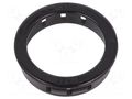 Grommet; Ømount.hole: 44.5mm; Øhole: 35.4mm; black KSS WIRING SB-45