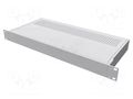 Enclosure: rack mounting; Standard: 19"; 1U; Z: 44mm; X: 422mm; rack HAMMOND HM-RM1U1908VBK