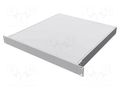Enclosure: rack mounting; Standard: 19"; 1U; Z: 44mm; X: 422mm; rack HAMMOND HM-RM1U1918SBK