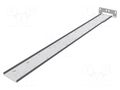 Mounting holder; L: 422mm; H: 89mm HAMMOND HM-RM2U18BRKT
