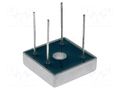 Bridge rectifier: single-phase; Urmax: 800V; If: 15A; Ifsm: 300A DC COMPONENTS KBPC1508W