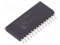 IC: PIC microcontroller; 32kB; 64MHz; I2C,LIN,SPI,UART; SMD; SO28 MICROCHIP TECHNOLOGY PIC18F25Q10-I/SO