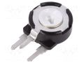 Potentiometer: mounting; single turn,vertical; 50kΩ; 150mW; ±20% PIHER PT10LH-50K