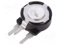 Potentiometer: mounting; single turn,vertical; 50kΩ; 150mW; ±20% PIHER PT10LH-50K