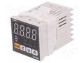 Module: meter; temperature; on panel; TC4S; -10÷50°C; 24VAC AUTONICS TC4S-N2N