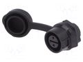 Connector: circular; socket; size 12; 02; female; PIN: 2; 125V; 5A LUTRONIC 0270-02