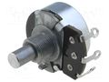 Potentiometer: shaft; single turn; 220kΩ; 500mW; ±20%; soldered TELPOD PR246-220K-A-P1