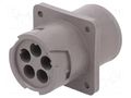 Connector: circular; terminals, size 16; socket; male; HD10; PIN: 5 DEUTSCH HD10-5-16P