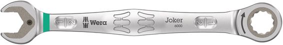 6000 Joker Ratcheting combination wrenches, Imperial, 1/2"x177, Wera 05073283001