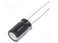 Capacitor: electrolytic; THT; 680uF; 6.3VDC; Ø10x16mm; Pitch: 5mm NICHICON UKL0J681MPD