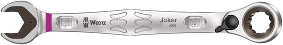 6001 Joker Switch Ratcheting combination wrench, with switch lever, 14x187, Wera 05020069001