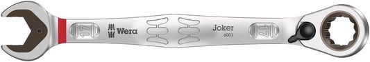 6001 Joker Switch Ratcheting combination wrench, with switch lever, 17x225, Wera 05020072001